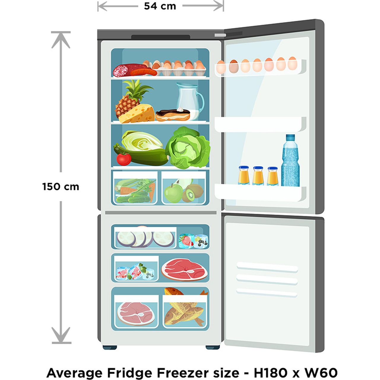 Swan Retro SR11010GRN 80/20 Fridge Freezer Review