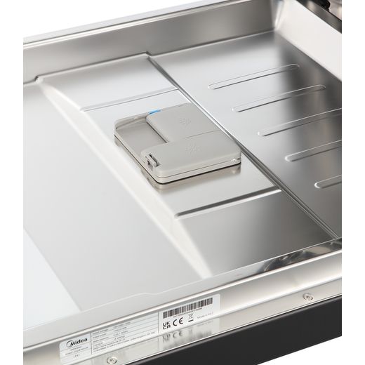 Midea Standard Dishwasher - Dark Inox - close up shot