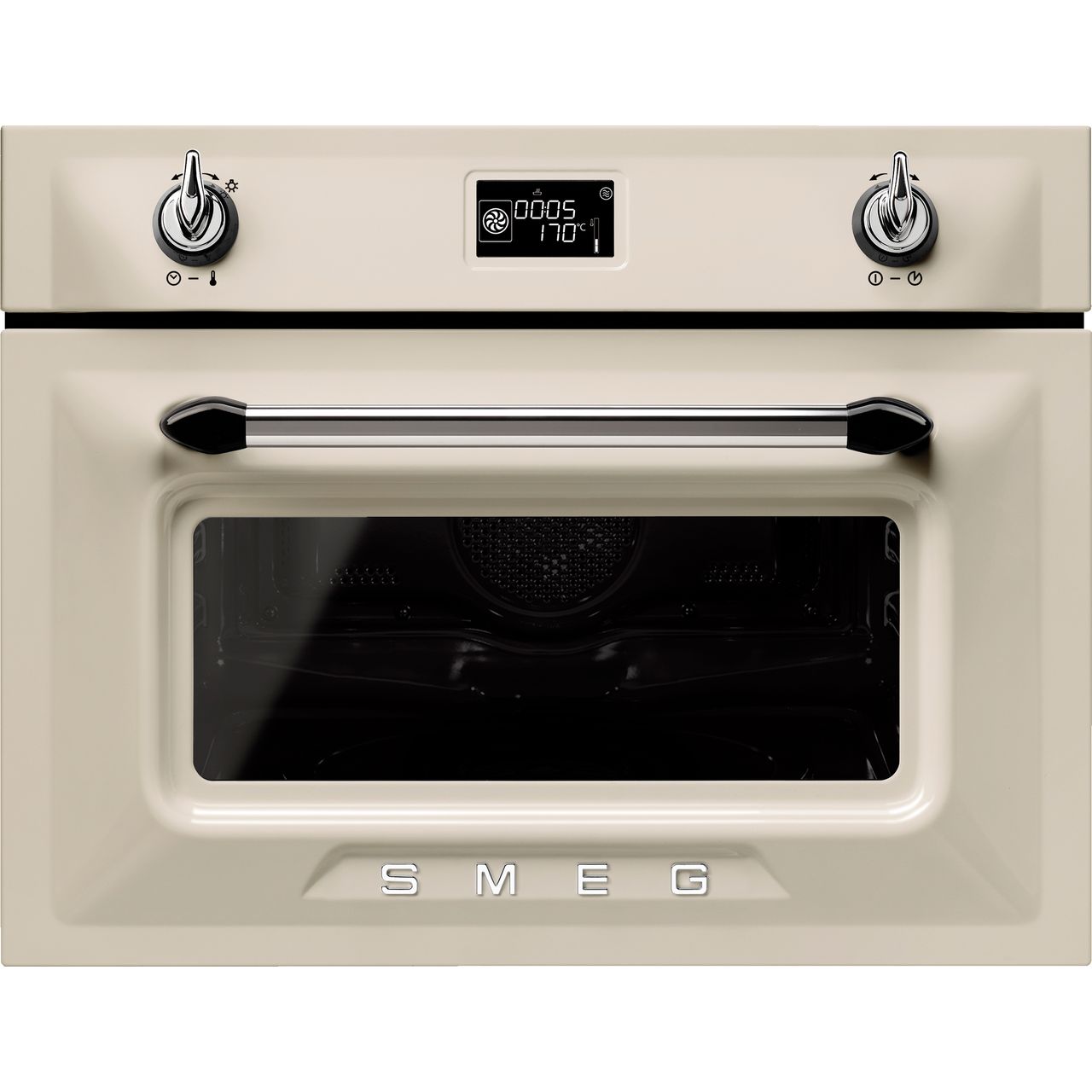 Smeg Victoria SF4920MCP1 Built In Compact Electric Single Oven with Microwave Function Review