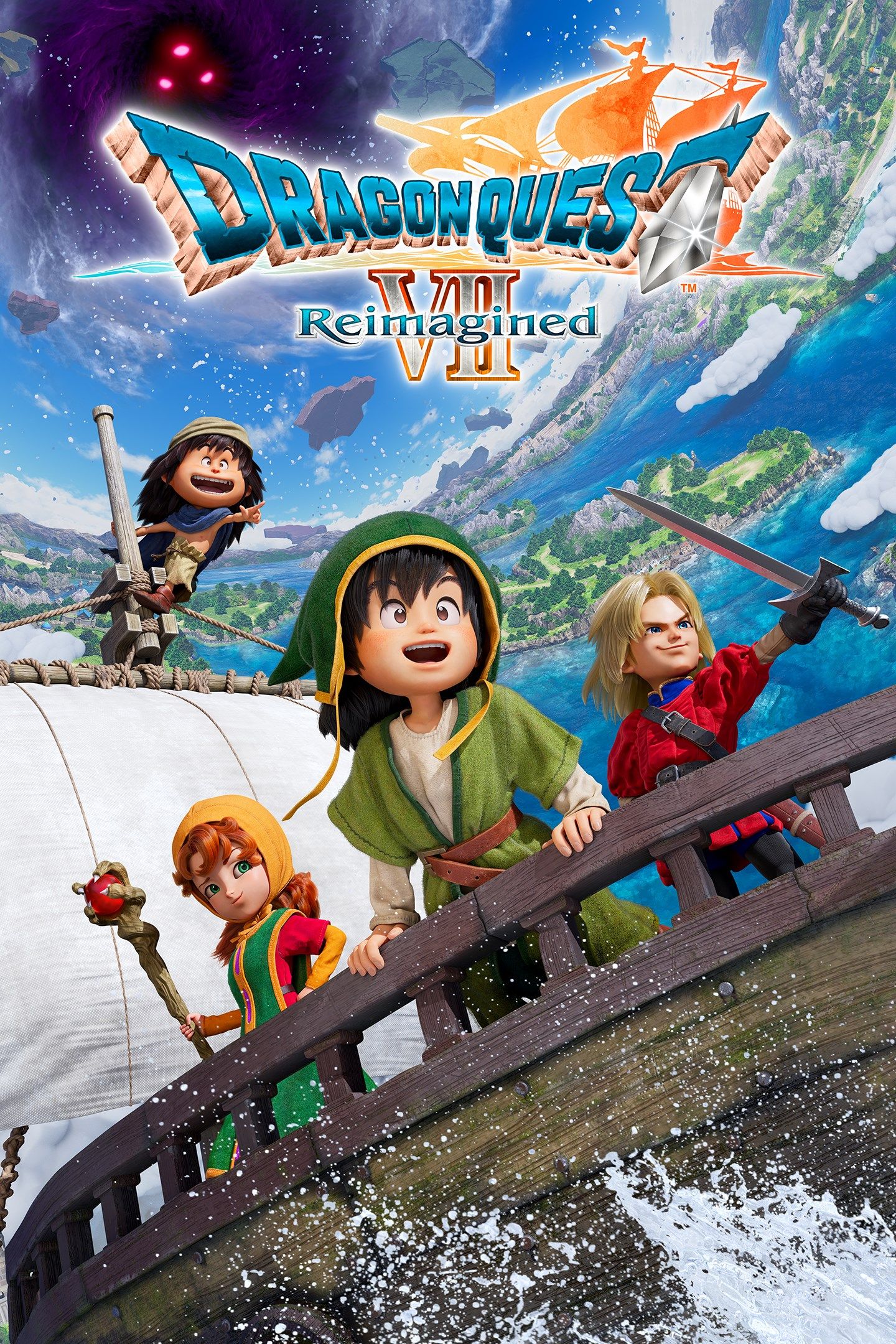 Playstation Dragon Quest VII Reimagined PS5 Game White