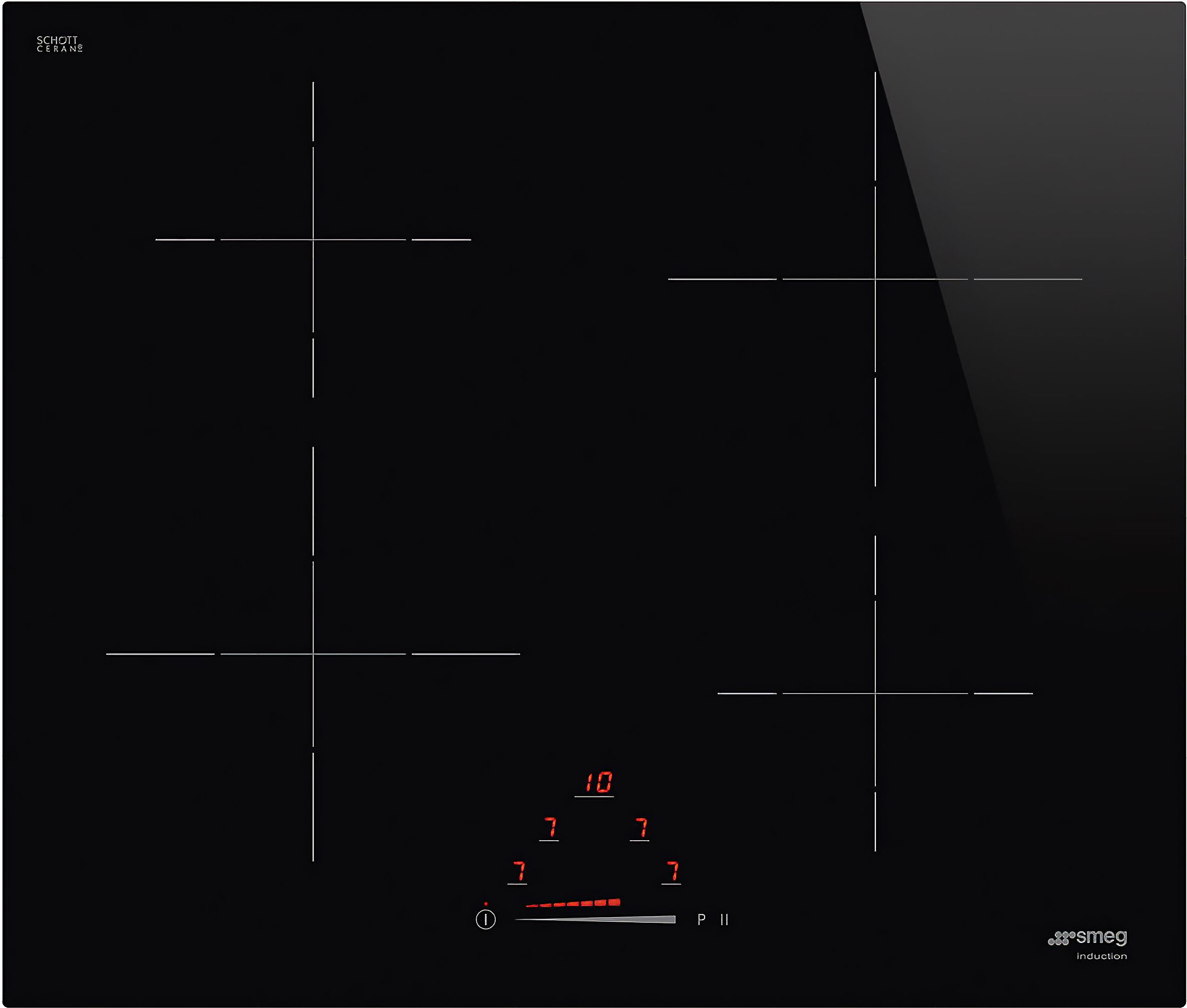 Image of Smeg SIB2641D 60cm Induction Hob - Black, Black