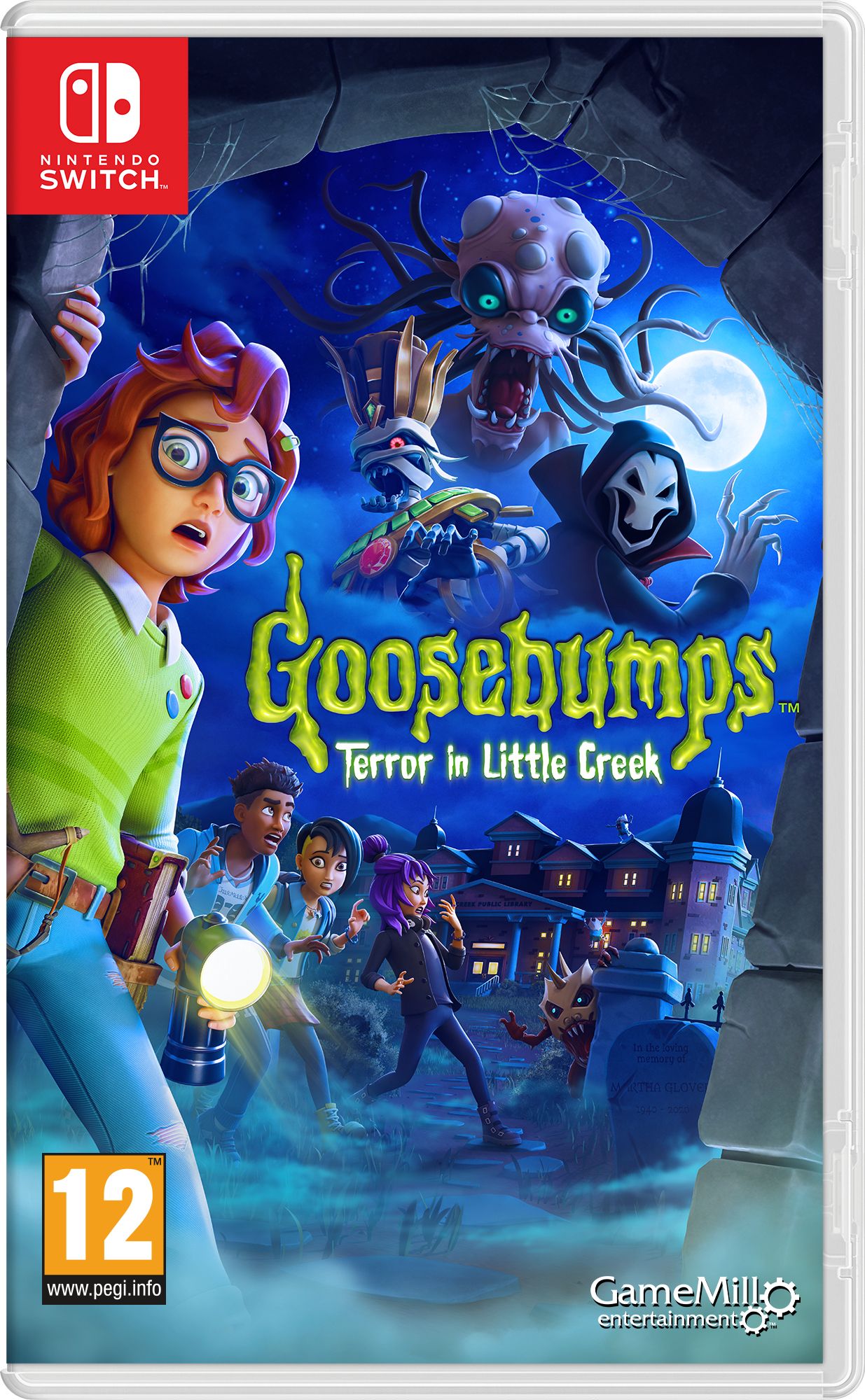 Image of Goosebumps: Terror in Little Creek for Nintendo Switch, White