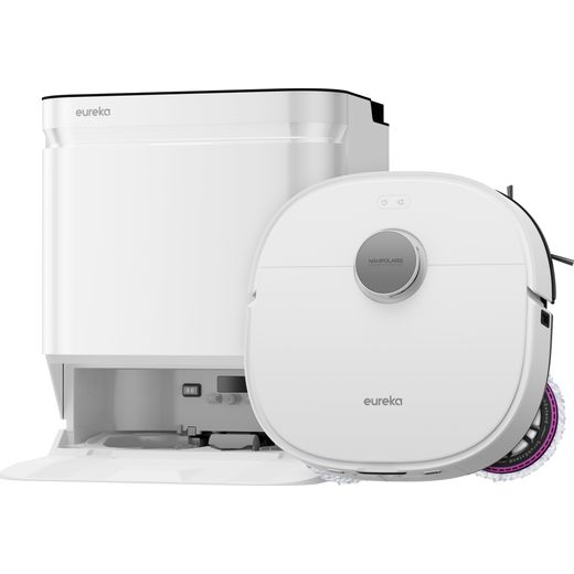 Eureka J15 Robotic Vacuum Cleaner - White - left perspective shot