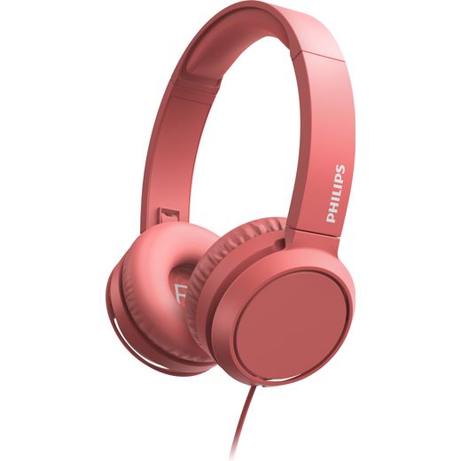 Philips On-Ear Headphones - Red