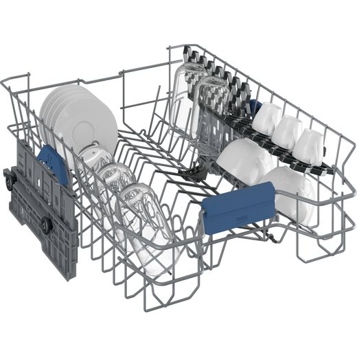 Beko HygieneShield™ Slimline Dishwasher - White - Rack