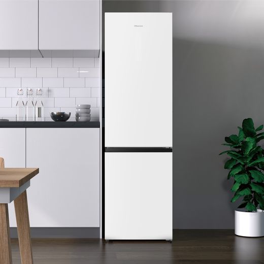 Hisense 70/30 Frost Free Fridge Freezer - White - Annotation - Fridge freezer in kitchen