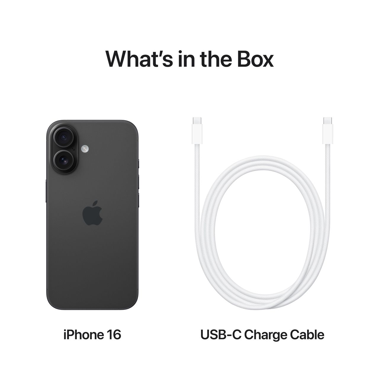 MYE73QN/A | Apple iPhone 16 128GB Black | ao.com