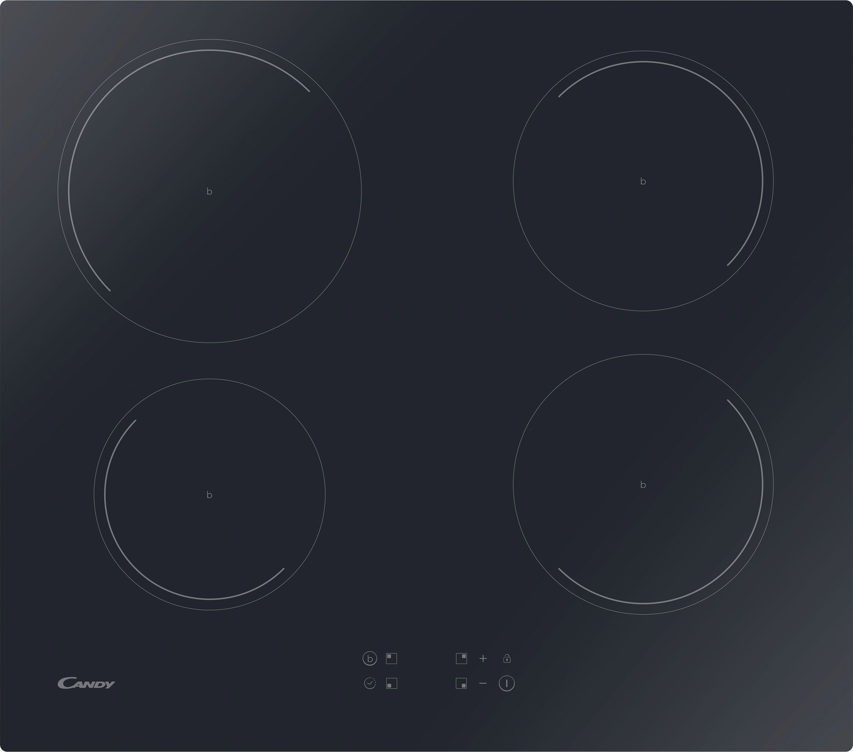 Candy CI642CTT/E1 4 Zone Induction Hob 59cm Black