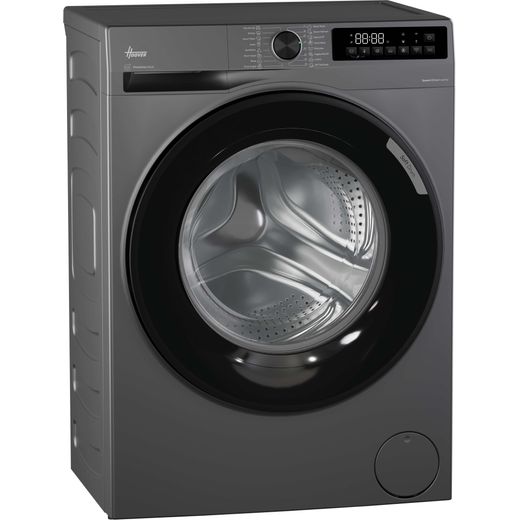 Hoover Pro Wash Series 3 HBR 411BL9G-80 11kg Washing Machine with 1400 rpm - Graphite - Right perpective shot 