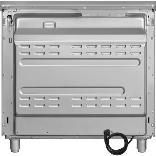 Smeg Symphony 90cm Dual Fuel Range Cooker - Stainless Steel - Back shot