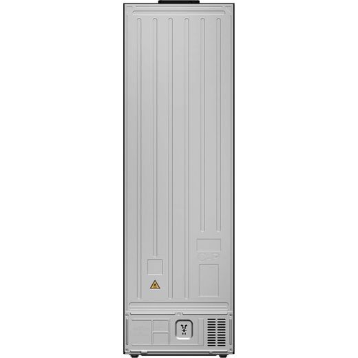 Haier HDPR3618ANPK 185cm Fridge Freezer - Inox - back shot