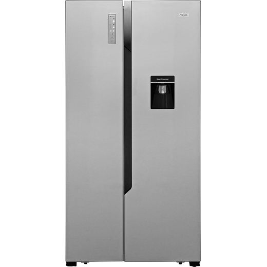 Fridgemaster MS91515DFF American Fridge Freezer - Silver