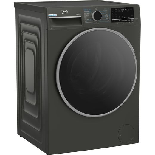 Beko EnergySpin™ B5W5941BDG 9kg Washing Machine with 1400 rpm - Graphite - Right perspective shot