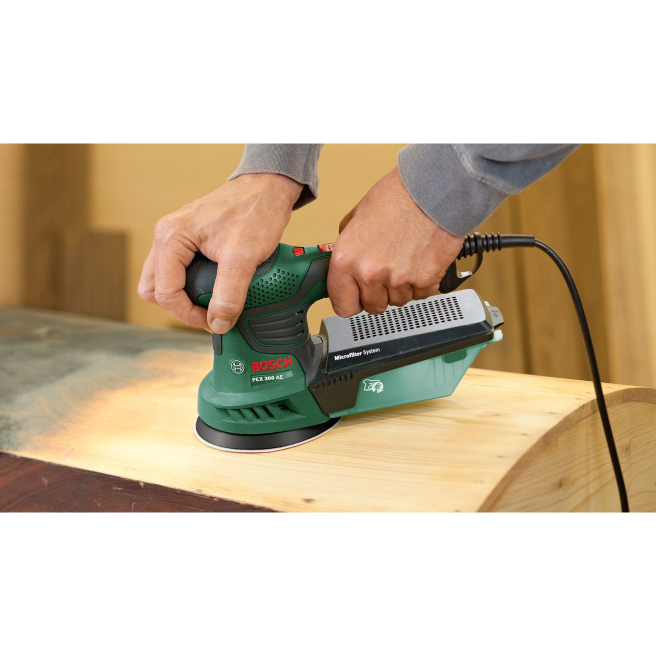 Bosch Exzenterschleifer PEX 300 AE (270 W, In SystemBox M - View #9