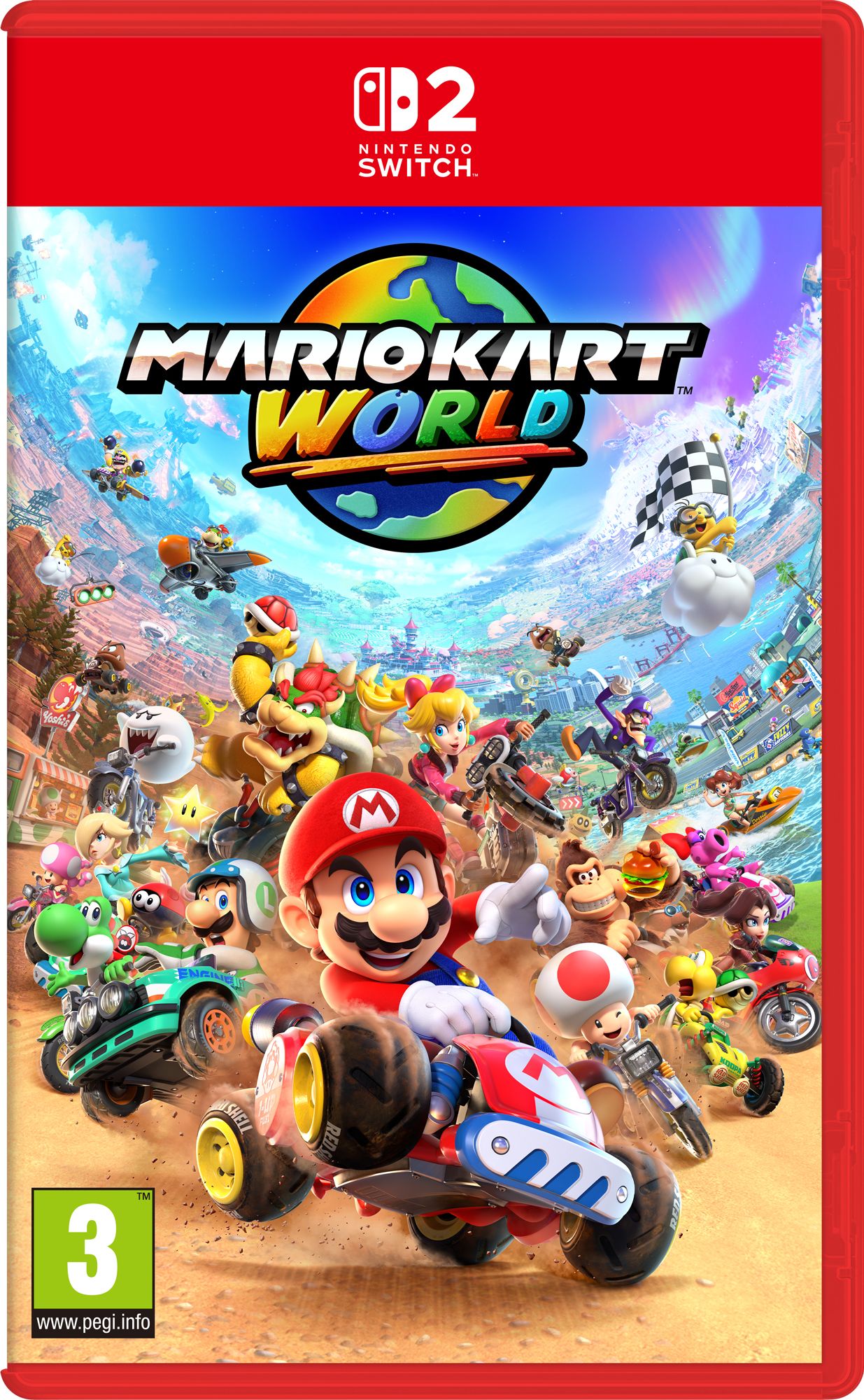 Image of Mario Kart World for Nintendo Switch 2, White