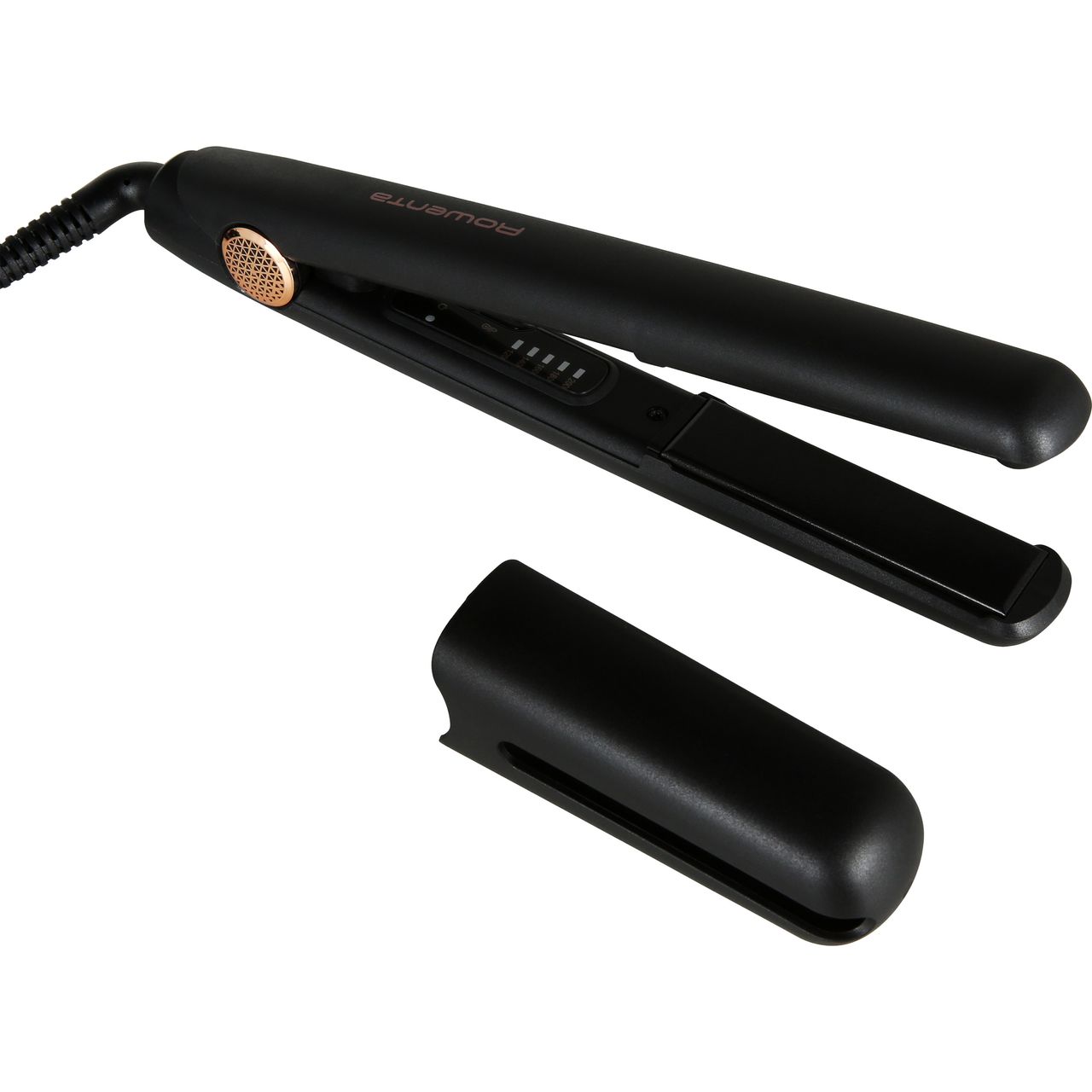 Rowenta SF8210PA Glätteisen - Schwarz / Messing