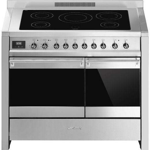 Smeg Opera A2PYID-81 Electric Range Cooker with Induction Hob - Stainless Steel - A/A Rated