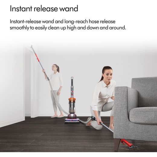 Dyson Ball Animal Upright Vacuum Cleaner - Annotation - Instant release wand shot
