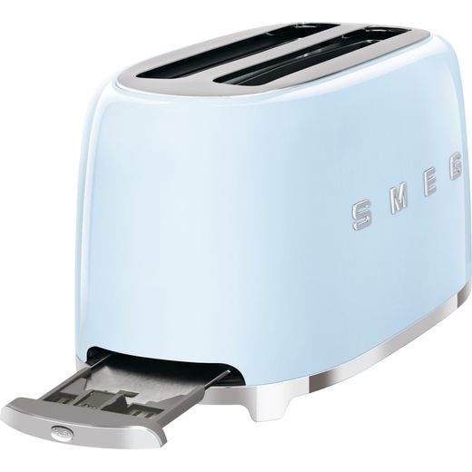 Smeg 50's Retro 4 Slice Toaster - Pastel Blue