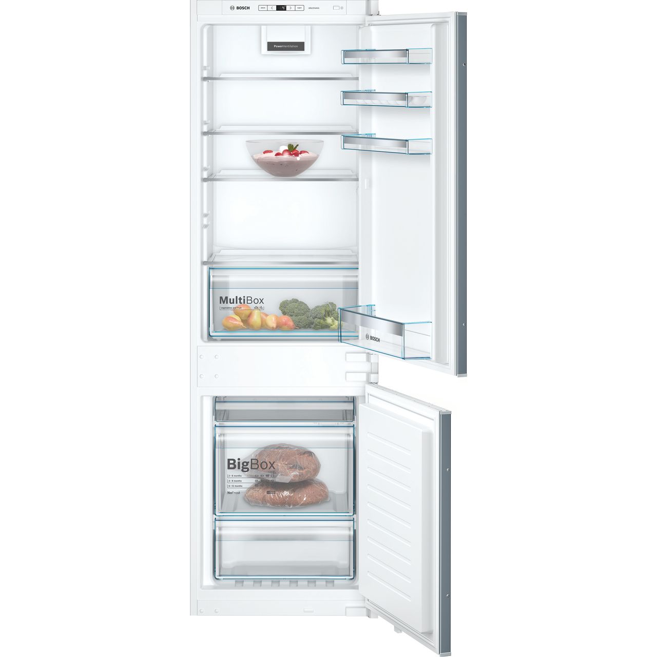 Bosch Serie 4 KIN86VSF0G Integrated 60/40 Frost Free Fridge Freezer with Sliding Door Fixing Kit Review