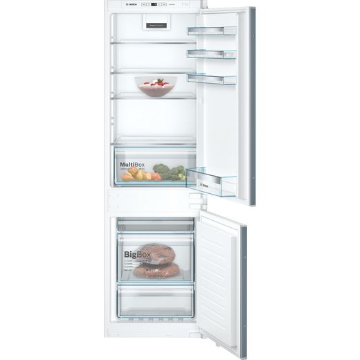 Bosch Serie 4 KIN86VSF0G Built In Fridge Freezer - White