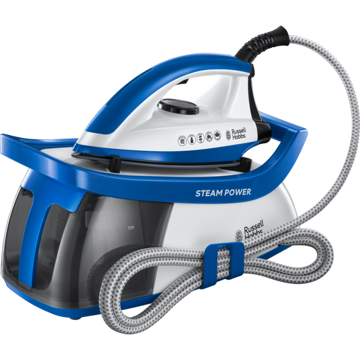 Russell Hobbs 24430 Pressurised Steam Generator Iron - Blue / White