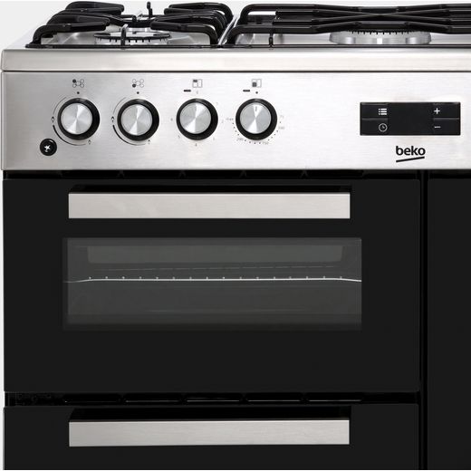 Beko KDVF90X 90cm Dual Fuel Range Cooker - Stainless Steel