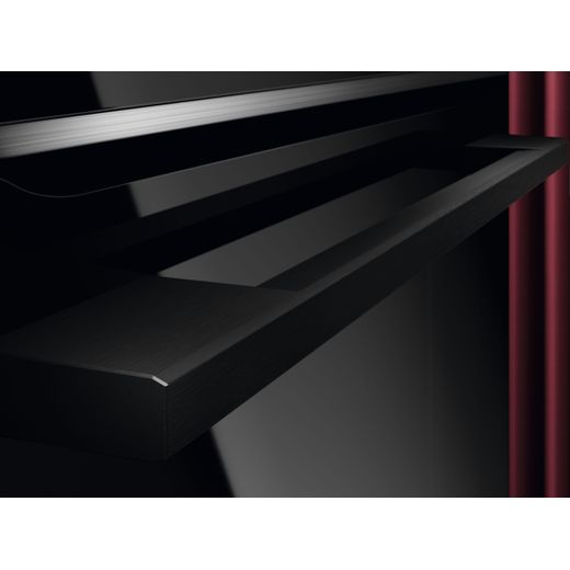 AEG 7000 MealAssist TE7PB731AB Built In Electric Single Oven with Pyrolytic Cleaning - Black - Handle closeup