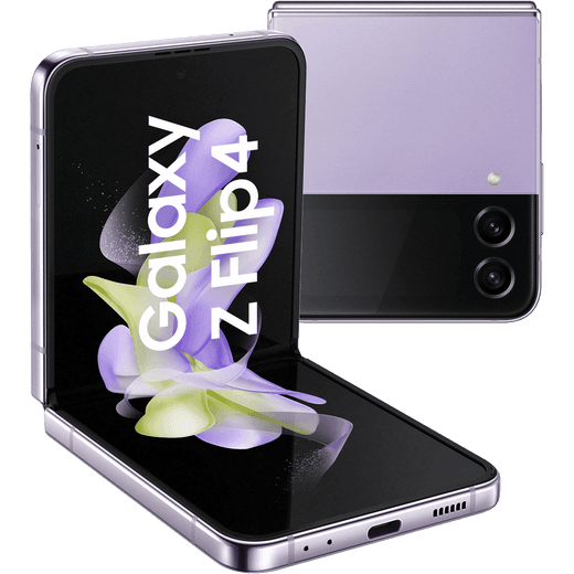 Samsung Galaxy Z Flip4 5G 256GB Flip phone in Bora Purple
