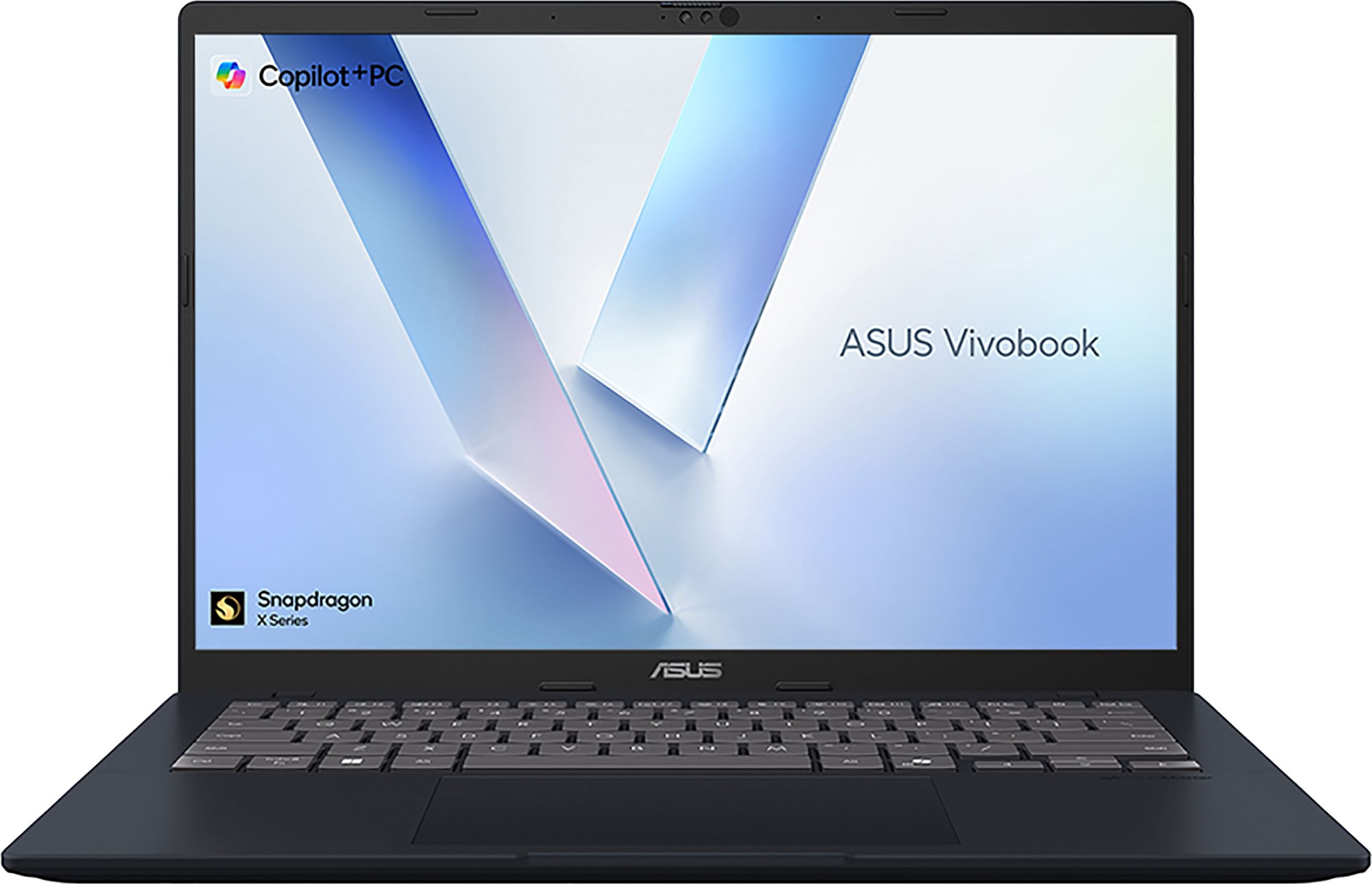 Asus VivoBook 16 Laptop - Qualcomm Snapdragon X - 16-inch WUXGA - 512GB SSD - 16GB RAM - Blue