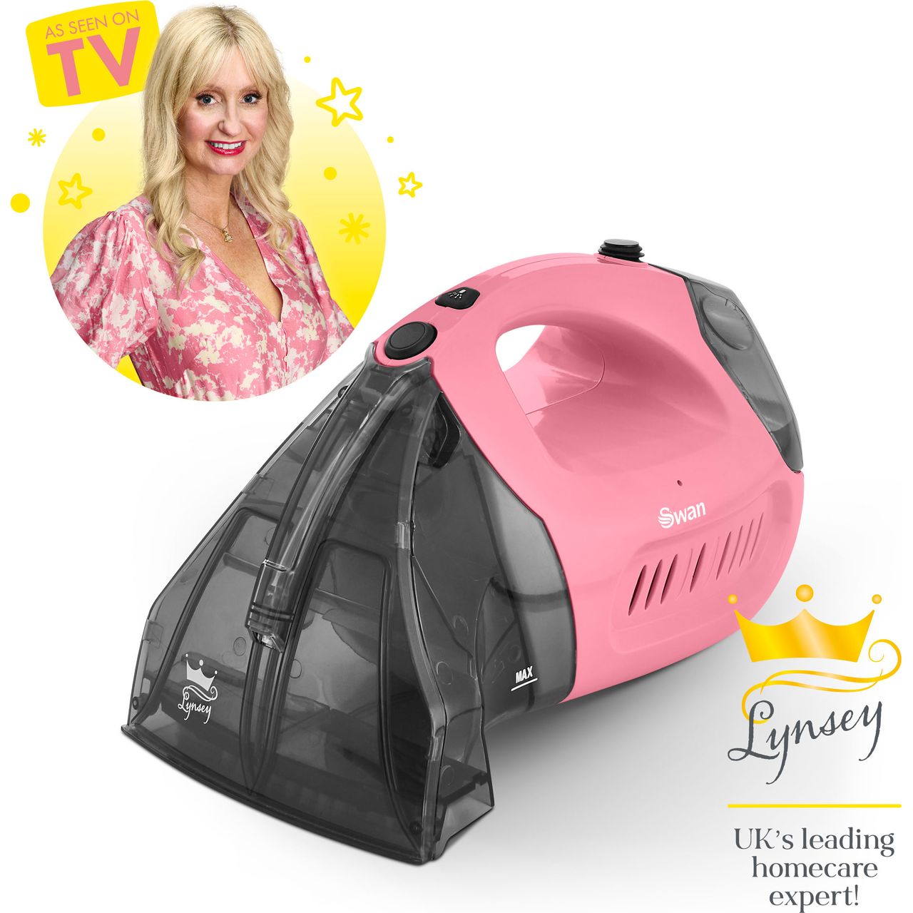 Swan TV's Queen of Clean SC18410QOCN Carpet Cleaner