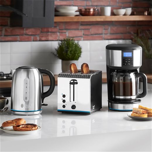 Russell Hobbs Quiet Boil 20460 Kettle - Stainless Steel - Collection shot