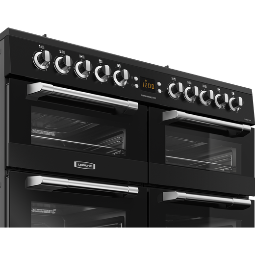 Leisure Cuisinemaster 100cm Dual Fuel Range Cooker - Black