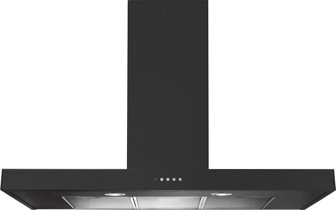 Image of Rangemaster UHDF90SL/ 90cm Chimney Cooker Hood - Slate, Graphite