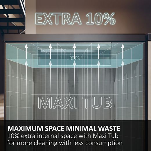 Haier I-PRO SHINE SERIES 5 - Biovitae Collection Standard Dishwasher - Stainless Steel - Annotation - Extra room shot