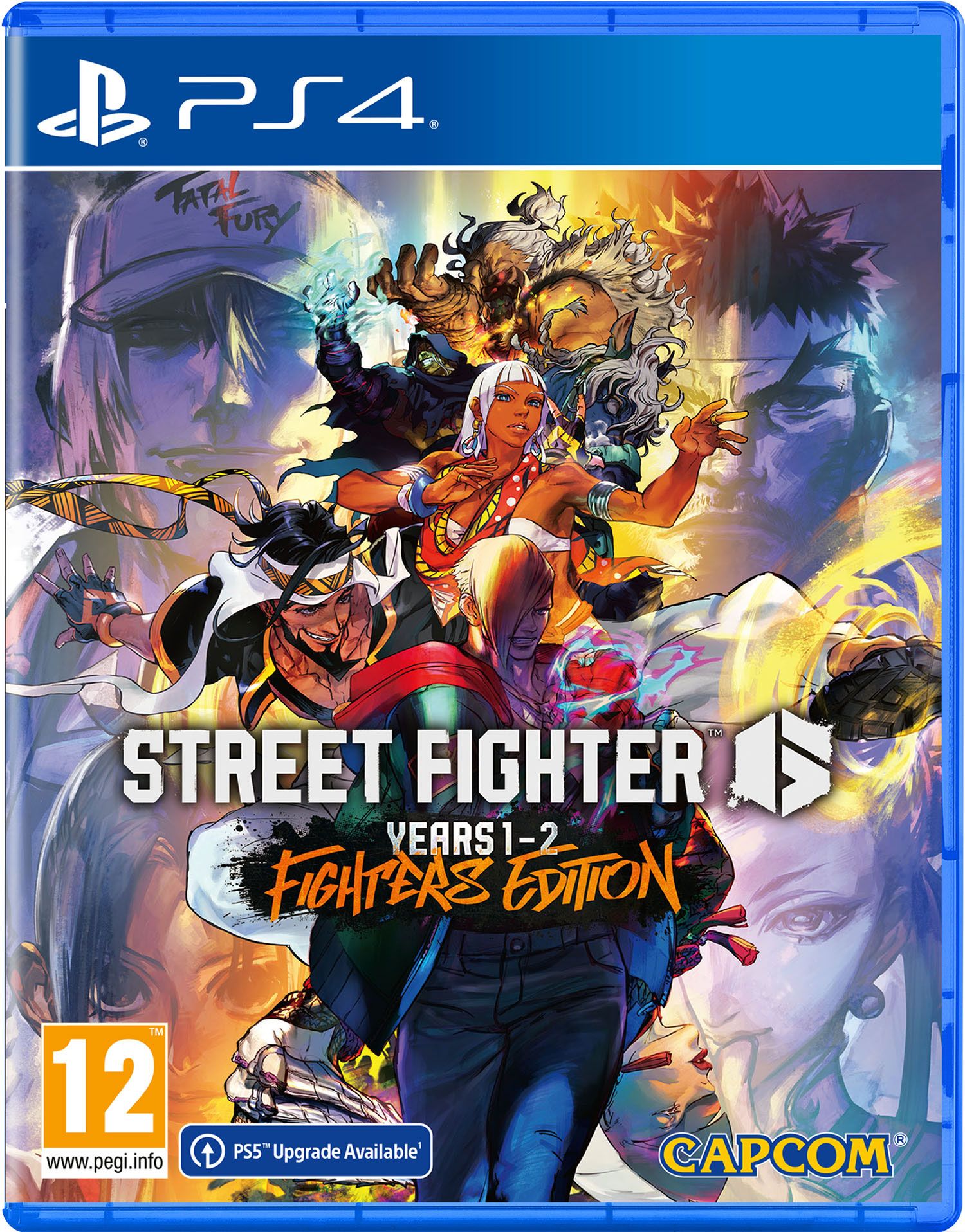 Capcom Street Fighter 6 Years 1-2 Fighters Edition PS4 Fighting Game Multilingual