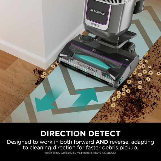 Shark Detect Pet Pro LA450UKT Upright Vacuum Cleaner - Annotation - Direction detect shot