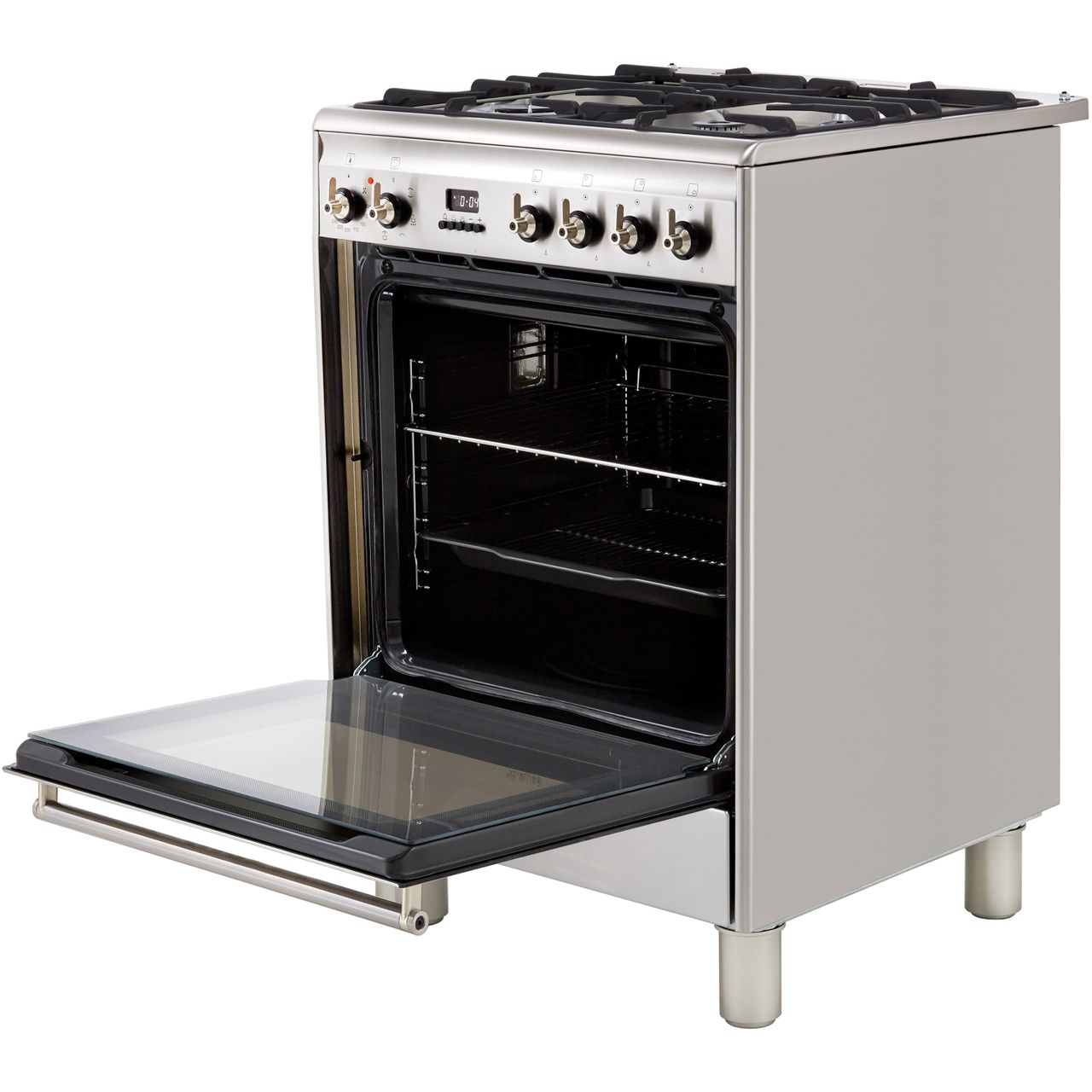 SMEG COMBI 185X60X60 NOFROST CLASS-E DPY INOX MFLOW