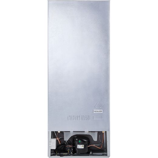 Fridgemaster MTZ55153E 143cm Small Upright Freezer - White - back shot