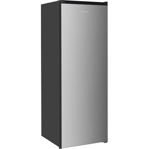 Russell Hobbs RH143FFFZ542E1SS 143cm Small Upright Freezer with Door-on-door Kit - Stainless Steel - Right perspective shot