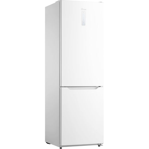 Midea 60/40 Frost Free Fridge Freezer - White - Right perspective