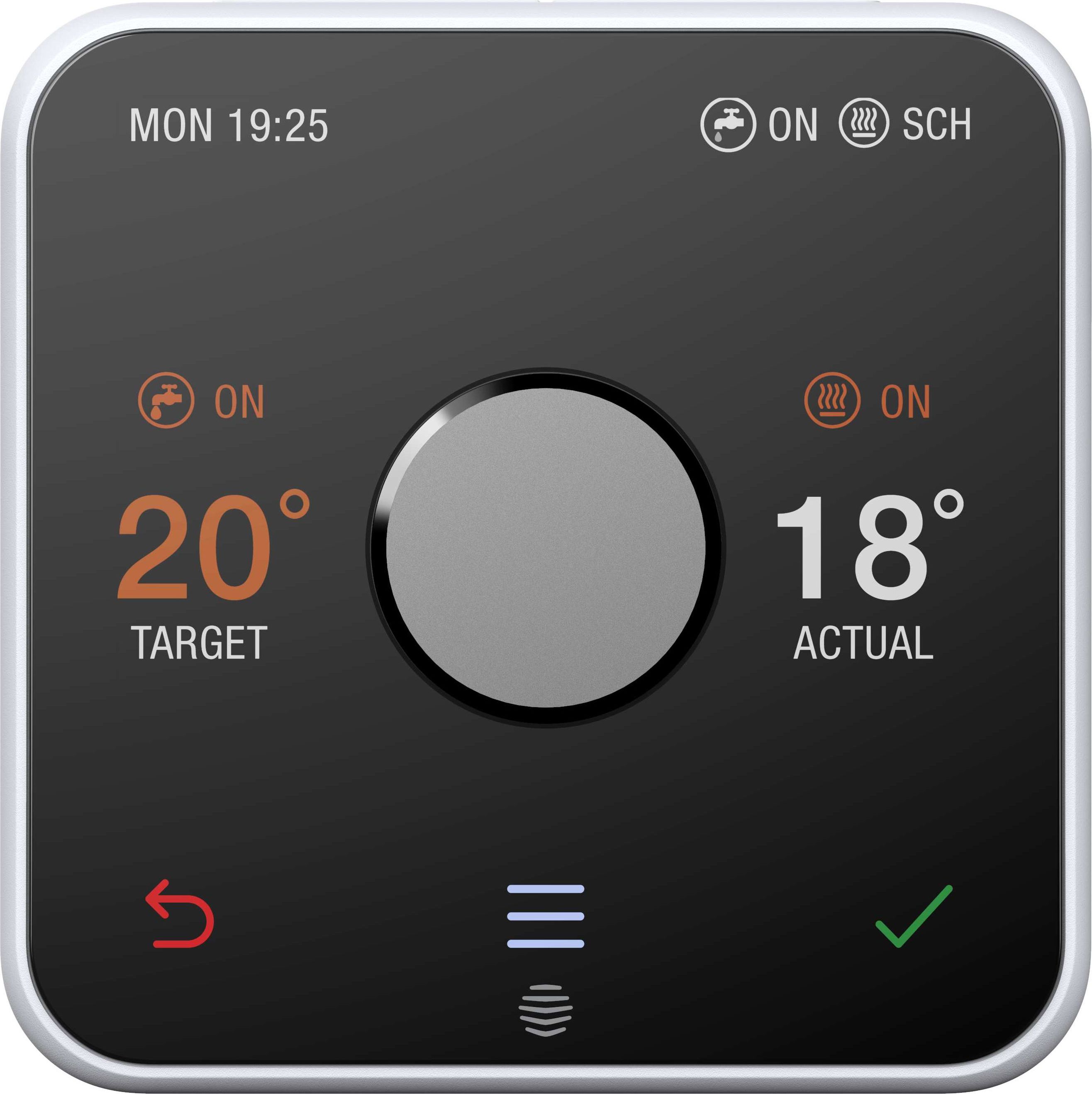 Hive Active Heating For Conventional Boiler Smart Thermostat - Requires Professional Install - White, White