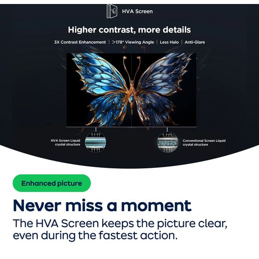TCL T6C 85" 4K Ultra HD QLED Smart Fire TV - AO Annotation - HVA-Screen
