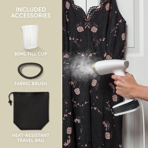 Breville Steam Generator Iron - White / Gold - Annotation - Accessories included shot