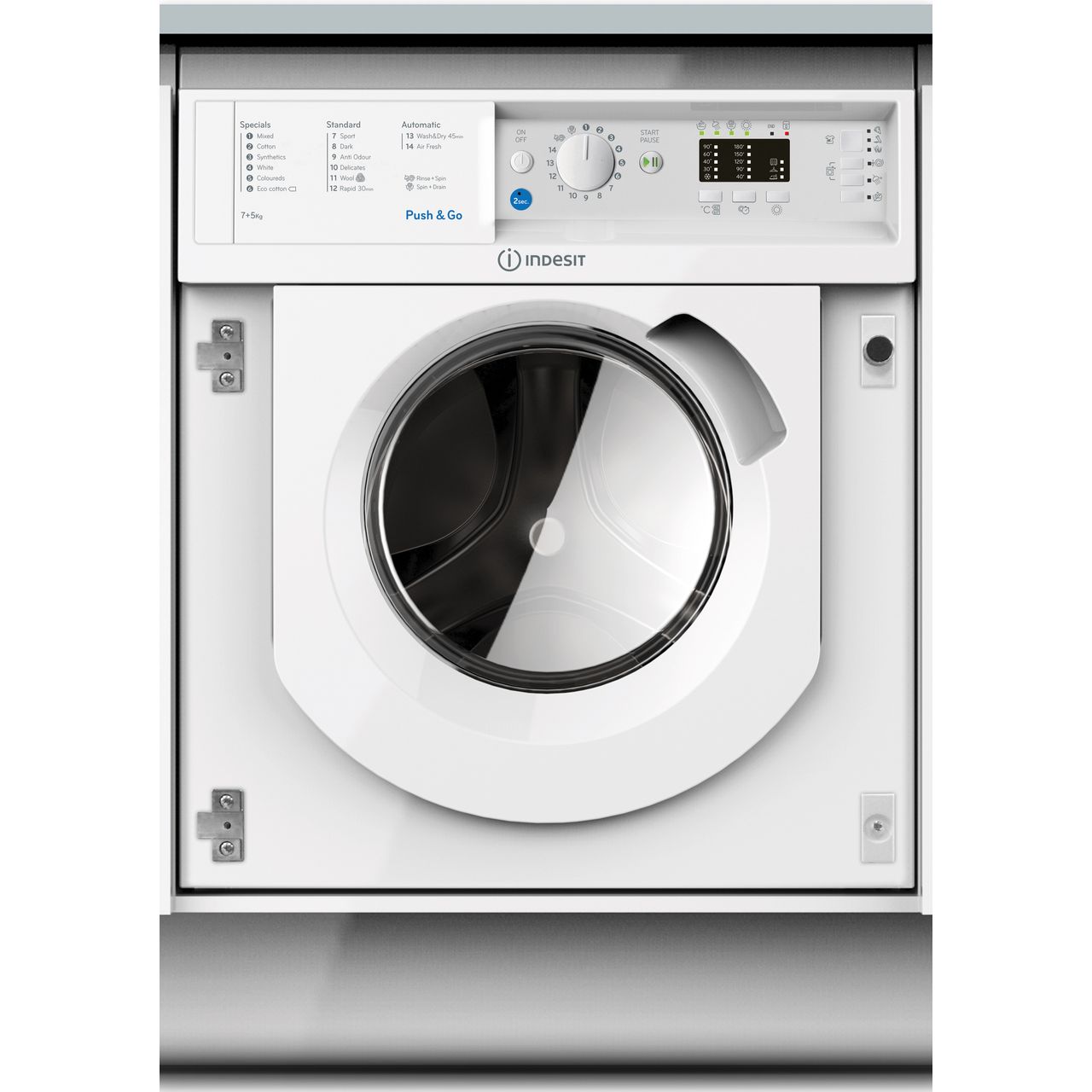 Indesit BIWDIL7125 Integrated 7Kg / 5Kg Washer Dryer with 1200 rpm Review