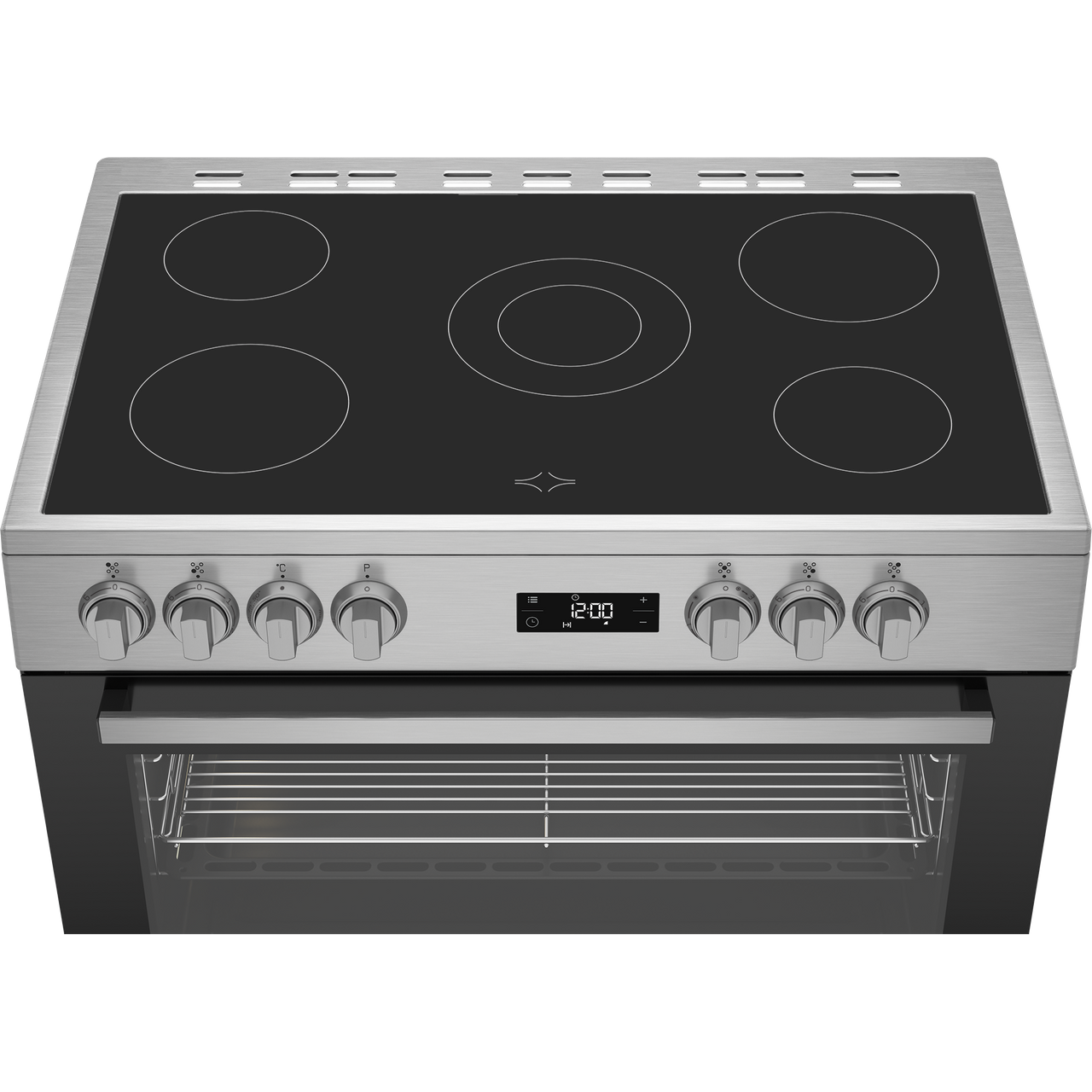 90cm electric hob