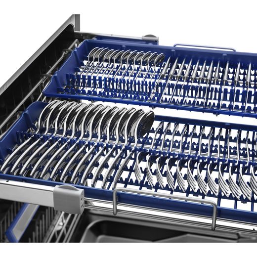 Smeg DF344AX Stainless Steel -  Cutlery on rack