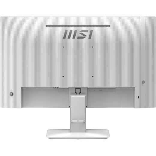 MSI Pro MP243W E14 23.8" Full HD 144Hz Monitor - White - Back shot