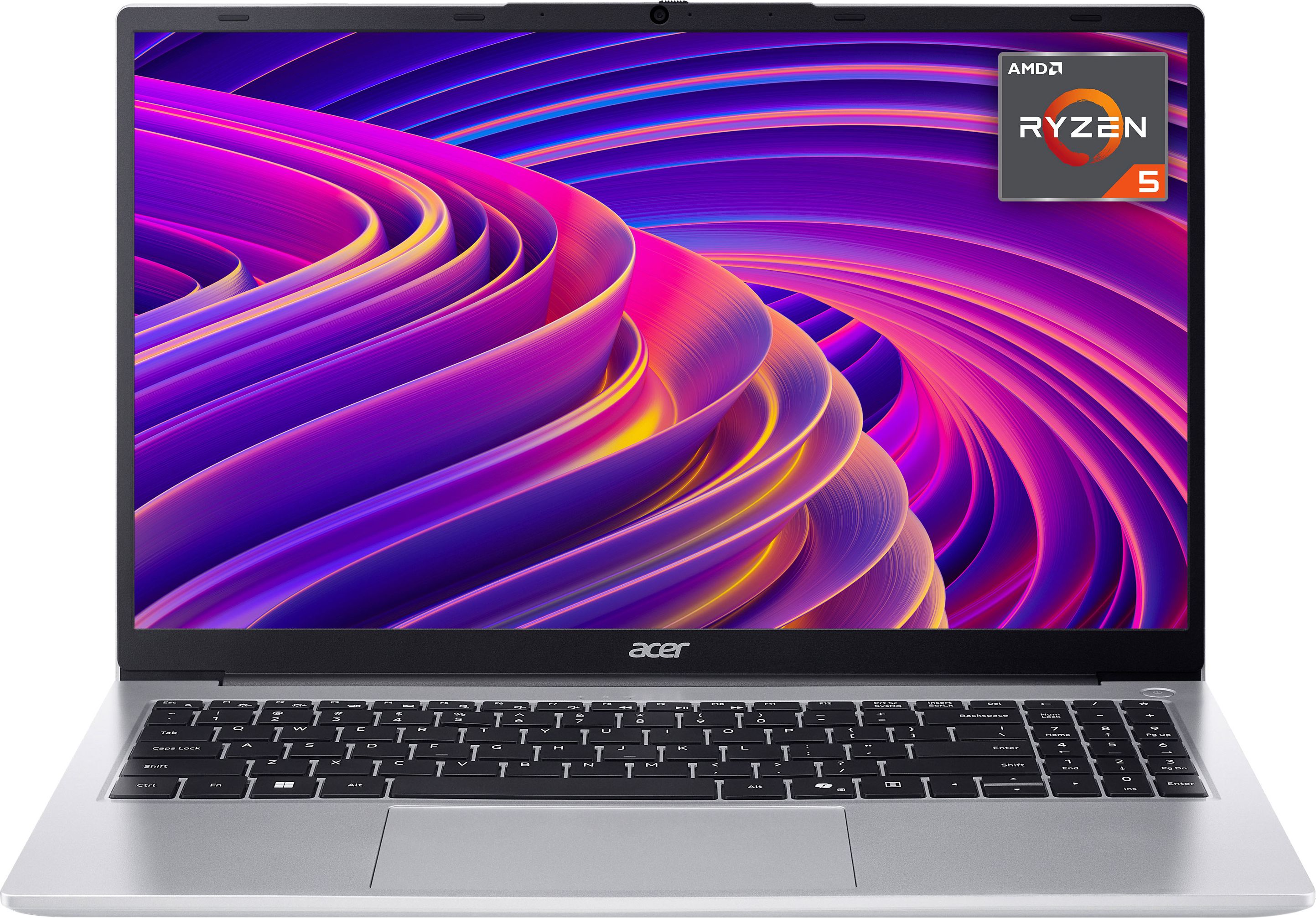 Image of Acer Aspire Lite AL15-62P 15.6" Laptop - AMD Ryzen™ 5, 512GB SSD, 16 GB RAM - Silver, Silver