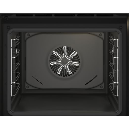 Beko AeroPerfect™ RecycledNet® Built In Electric Single Oven - Matt Black - Inside cavity shot